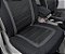 Capa de assento interior completa para carro, fácil instalação BDK S3CC sem laterais para airbag e descanso de braço, dianteiro e traseiro (Preto/Carvão) - Imagem 3