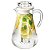 Jarra de Acrílico Service Ideas SWP19SB com Tubo de Gelo, 1,9 Litros (64,2 oz.), Transparente - Imagem 2