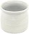 Vaso de cerâmica curvado branco de Cheung - Imagem 3