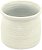 Vaso de cerâmica curvado branco de Cheung - Imagem 4