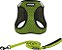 Prende Peitoral de Malha para Todas as Condições Meteorológicas e Passeio do Voyager, Combo com Coleira e Alça de Neoprene para Cães Pequenos, Médios e Grandes, por Best Pet Supplies - Verde Limão (B - Imagem 1