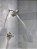 Chuveiro com 4 opções de jato com tecnologia Touch-Clean e H2OKinetic PowerDrench, spray UltraSoak, Aço inoxidável 52487-SS da Delta Faucet. - Imagem 2