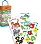 Cartões de aprendizado com números grandes Poke-A-Dot da Melissa & Doug - 13 números, formas e cores em ambos os lados com botões para estourar - Livro Poke A Dot de cartões de aprendizado interativo extragrandes para crianças. - Imagem 1