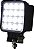Buyers Products 1492128 4.5 Polegadas de largura Ultra Bright Square LED Flood Light, Preto - Imagem 1