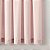 Painel de Cortina de Linho com Pom Pom e Franjas Boho da Lush Decor (Painel Único), 63 de comprimento x 52 de largura, Blush - Imagem 4