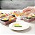 Bandejas de Sushi Restaurantware Matsuri Vision 4.7 x 2.5 x 1.4 polegadas, 100 caixas de embalagem de sushi à prova de gordura - tampas vendidas separadamente, recipientes descartáveis de papel - Imagem 5