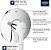 Acabamento de Válvula de Equilíbrio de Pressão GROHE 293302430, Linha Lineare, com Cartucho, Preto Fosco - Imagem 2