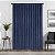 Cortina de Veludo com Bolso de Vareta ECLIPSE Harper para Quarto, Painel Único, 50 pol. x 84 pol., Marinha. - Imagem 2