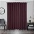 Cortinas Blackout ECLIPSE Jolie (Walken) para quarto ou sala, Único Painel, 40 x 95, Preto 100% - Imagem 2