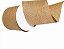 Fita de Juta com Arame Morex Ribbon 1252.99/10-004, 4 X 10 YD, Natural, Artesanato e Decoração de Casamento e Natal Rústico - Imagem 1