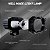 Luzes de trabalho LED 4 Polegadas SLARY 2PCS, Luzes de inundação de fileira única branca/amarela piscando, pods de estrobo com fiação para caminhão, 4x4, SUV, ATV, fora de estrada - Imagem 5