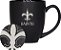 Caneca Bistrô Fosca 15oz NFL Football da Rico Industries - Para Bebidas Quentes ou Frias - Logo da Equipe Gravado para Sensação Única - Imagem 1