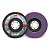 Disco Flap Cubitron 3M 769F, Tipo 27, 80+, 4-1 / 2 pol. x 7/8 pol., Disco de Alta Performance para Retificação e Acabamento com Grão Cerâmico de Alta Precisão, - Imagem 1