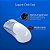 Mouse para jogos sem fio ASUS ROG Gladius III, 36000 DPI, 6 botões, interruptores substituíveis, cabo Paracord - Branco - Imagem 5