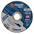 Weiler 58110 Roda de Corte de 4-1/2 Polegadas, Tiger Inox Aço Inoxidável Contaminante Livre de Alto Desempenho de Corte, .045 Tipo 27 INOX60S com Arco de 7 - Imagem 1
