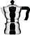 Cafeteira de Espresso Alessi AAM33/6 - Design, Alumínio e Resina Termoplástica, 6 Xícaras, Cabo Preto - Imagem 1