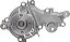 Bomba de água premium para motor Gates 41084 - Imagem 2
