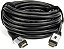 Cabo HDMI 2.0 QualGear 40' Cabo HDMI 2.0 de alta velocidade com Ethernet 40' - Preto (QG-CBL-HD20-40FT) - Imagem 2