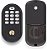 Trava Yale Assure Lock de Botão de Pressão com Fechadura Interna (Edição Amazon Key - Requer Amazon Cloud Cam), Compatível com Alexa na Cor Bronze Envelhecido (YRD216) - Imagem 1