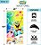 Toalha de praia de algodão super macio Franco Kids, 58 pol x 28 pol, Bob Esponja Calça Quadrada - Imagem 3
