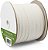 Elastico trançado para roupa de banho de algodão Dritz 9438N, Natural, 3/8 de polegada por 60 jardas, branco. - Imagem 2