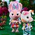 Sunny Days Entertainment Honey Bee Acres Rainbow Ridge Pals – 9 Miniature Flocked Dolls | Pequenas figuras colecionáveis de fantasia | Brinquedos de faz de conta para crianças - Imagem 3