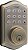 Fechadura Eletrônica com Teclado, Antique Brass, 2.9 x 2 x 6.2 polegadas da Honeywell Safes & Door Locks - 8712109 - Imagem 5