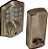 Fechadura Eletrônica com Teclado, Antique Brass, 2.9 x 2 x 6.2 polegadas da Honeywell Safes & Door Locks - 8712109 - Imagem 1