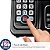 Telefone sem fio Panasonic com Bloqueio de Chamadas e Secretária Eletrônica, Sistema Expansível com 1 Aparelho - KX-TGD830M (Preto Metálico) - Imagem 3