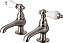 Kingston Brass CC5L8 Torneira para Bacia Vintage (1) CCPL5CSC (1) CCPL5CSH, Níquel Escovado. - Imagem 1