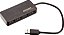 Concentrador USB Amazon Basics de 4 portas para USB 3.0 com adaptador de energia de 5V/2.5A - Imagem 1