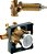 Corpo da válvula universal MultiChoice DELTA FAUCET R10700-UNWS com válvula desviadora de parede, cromado, 4,88 x 5,06 x 4,88 polegadas - Imagem 1