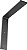 Suporte de aço Hamilton Ekena Millwork BKTM02X10X10HAHSV, 2L x 10P x 10A, Prata Martelada - Imagem 1