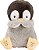 Pelúcia Bebê Pinguim Carinhoso Animado GUND, Brinquedo de pelúcia que canta para bebês a partir de 0 anos, Preto/Branco/Cinza, 12 - Imagem 2