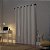 Painel de Cortina Grommet Sun Zero Cyrus Thermal 100% Blackout Branco 40 x 63 (Par) - Imagem 2
