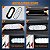 Luz de cauda do trailer oval Nilight de 6 polegadas 6PCS Vermelho Branco 10LED com montagem embutida, tampas de borracha, plugues IP67 à prova d'água luzes de freio, sinais de virada - Imagem 5