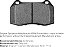 Pastilhas de freio da série OEp traseira R1 Concepts com amortecedores de borracha de aço de borracha | Serve para Toyota Tundra 2007-2021, Lexus LX570 2008-2021, Toyota Land Cruiser 2008-202 - Imagem 2