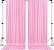 AK TRADING CO. 10 pés x 8 pés IFR Poliéster Cortinas de Fundo para Painéis com Bolsos de Varão - Decorações de Janela para Cerimônia de Casamento Festa em Casa - Rosa - Imagem 1