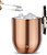 Balde de Gelo de Aço Inoxidável Premium SNOWFOX isolado a vácuo com tampa/pinças - Acessórios para Bar em Casa - Elegantes Baldes de Gelo para Bartending em Festas - Belos Suprimentos para Entreten - Imagem 1