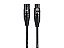 Cabo de Microfone Monoprice Starquad XLR Macho para XLR Fêmea - 50 pés - Preto, 24AWG, Otimizado para Áudio Analógico - Contatos Dourados - Série Stage Right - Imagem 2