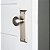 Maçaneta de porta Nostalgic Warehouse New York com placa em bronze atemporal - Imagem 2