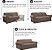 Zenna Home, Capa de Móveis de Chocolate: Capa de Sofá Plush Elástica de 1 Peça, Marrom - Imagem 5