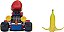 Super Mario Spin Out 2.5 Mariokart - Veículo Mario Racer, Amarelo - Imagem 5