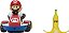 Super Mario Spin Out 2.5 Mariokart - Veículo Mario Racer, Amarelo - Imagem 2