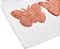 Tapete de banho de algodão Jessica Simpson, Tapete de banheiro de alta qualidade com sobretecer, Decoração lavável à máquina, 20x32, Trio de borboletas branco/coral - Imagem 3