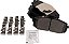 Pastilhas de freio dianteiras de cerâmica TRQ para Hyundai Elantra 2021-2022 e Sonata 2020-2021. - Imagem 1