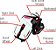 Mad Catz The Authentic R.A.T. 8+ Mouse de Jogos com Fio Totalmente Ajustável - Sensor Óptico de 16000 DPI - 11 Botões Programáveis e Iluminação RGB - Branco - Imagem 2