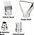Pistola de Calor Tradespro com 4 Adaptadores de Bico - 836717 - Imagem 3