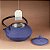 Casa Criativa Kyusu 30 oz. Chaleira de Ferro Fundido com Coador Removível de Aço Inoxidável, Azul - Imagem 5