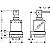 hansgrohe 41745700 Dispensador de Sabão AddStoris, Branco Fosco - Imagem 4